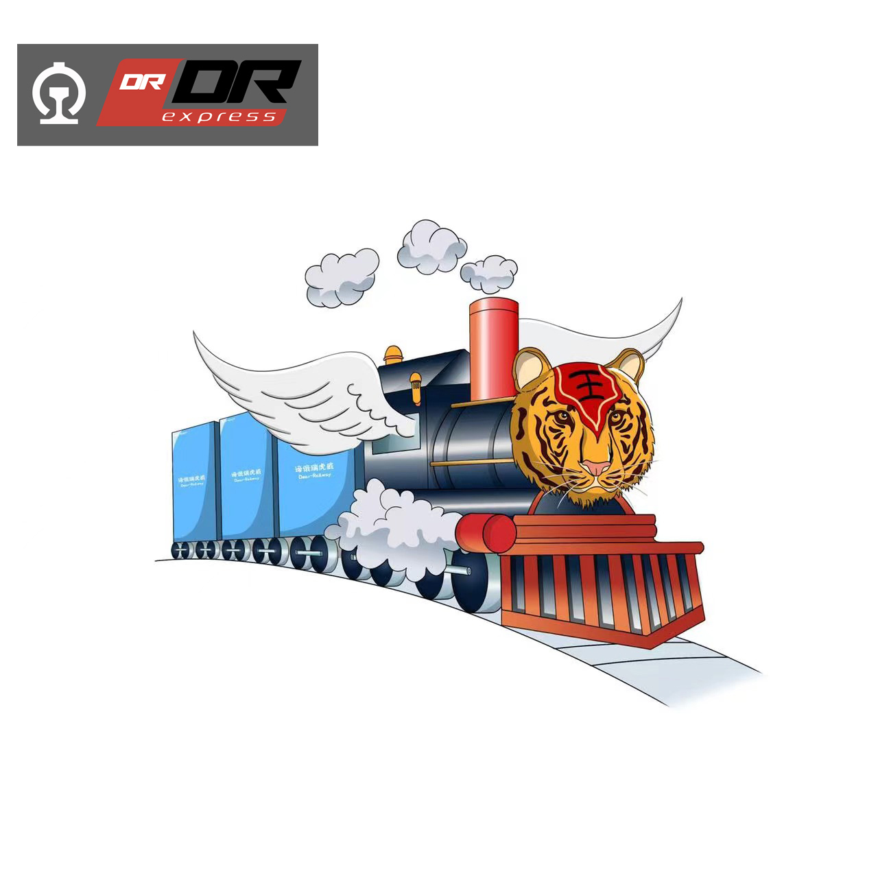 إطارات النقل بالسكك الحديدية من الصين إلى روسيا.