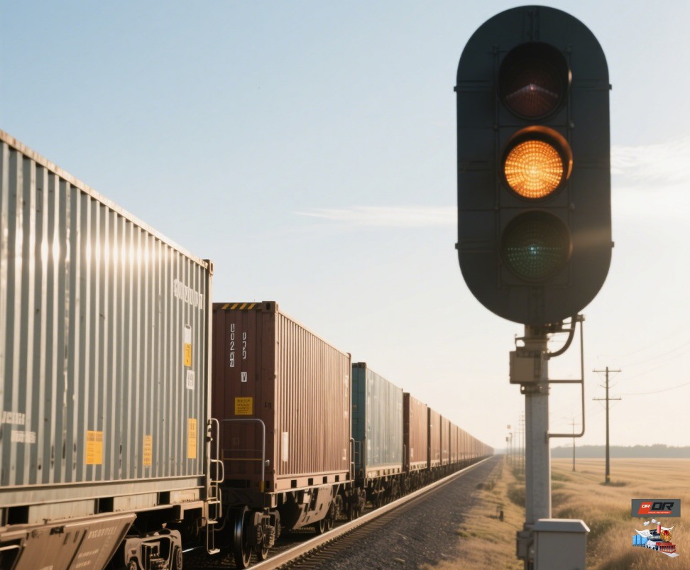 Rail container transport in Russia to Moscow, CBM volume loading for intermodal logistics