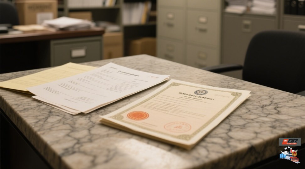 Export documents including invoice, packing list, and certificate of origin for Chinese customs declaration